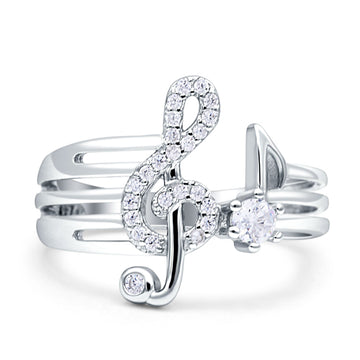 Music Note Ring